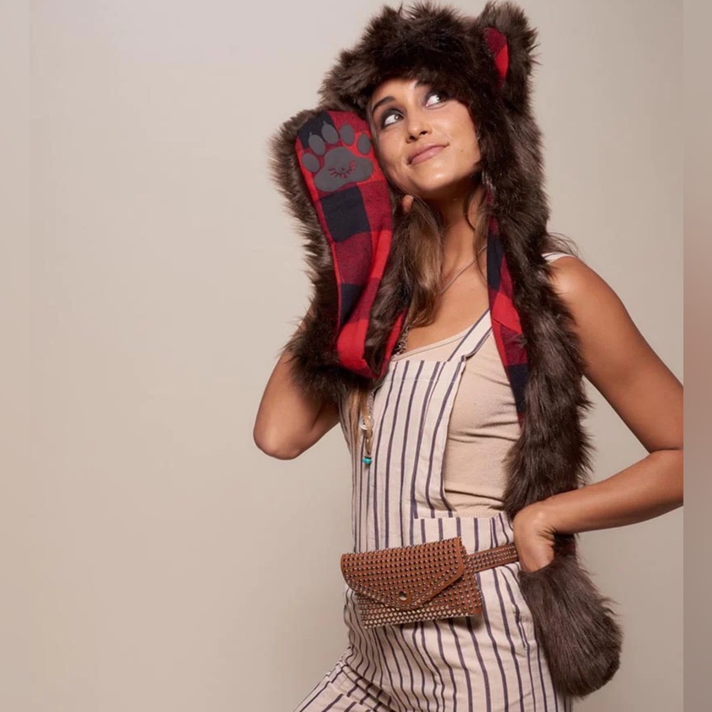 Kids Spirithood Brown Bear